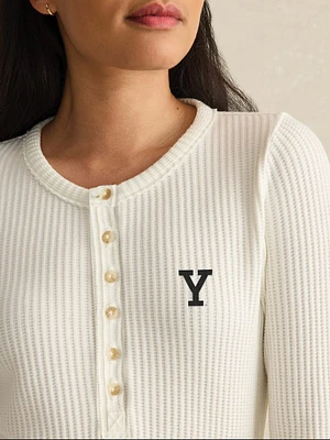 Yale Legend™ Apres Waffle Henley - Egret