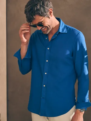 Reserve Garment-Dye Light Weight Cotton Shirt