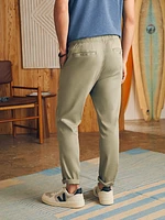 Essential Drawstring Pant - Coastal Sage