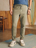 Essential Drawstring Pant - Coastal Sage