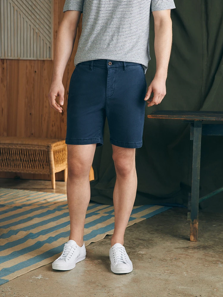 Coastline Stretch Chino Short (8" Inseam