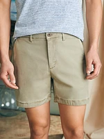 Coastline Stretch Chino Short (6" Inseam