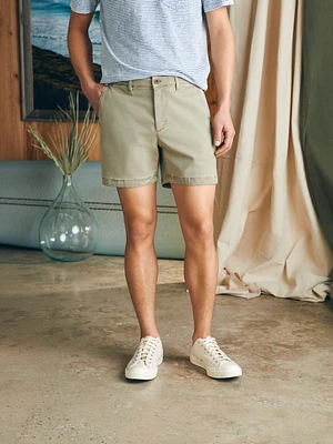 Coastline Stretch Chino Short (6" Inseam