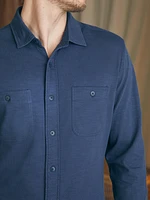 Sunwashed Knit Shirt - Dune Navy