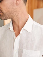 Laguna Linen Shirt (Tall) - White