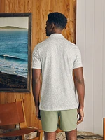 Movement™ Short-Sleeve Pique Polo Shirt - Sky Canopy Print
