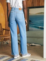 Dream Jean Wide Leg - Bright Indigo Wash