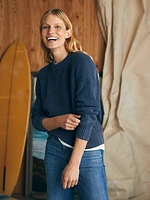 Sunwashed Fisherman Crew Sweater