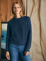 Sunwashed Fisherman Crew Sweater