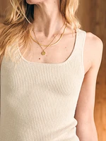 Rue Sweater Tank - Summer Sand