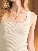 Rue Sweater Tank - Summer Sand