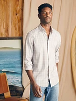 Movement™ Shirt - Blue Coral Plaid