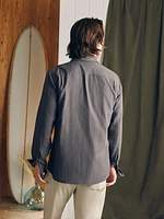 Sunwashed Chambray Shirt - Washed Charcoal