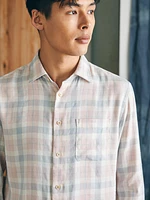 Weekend Blend Shirt - Mauve Field Plaid