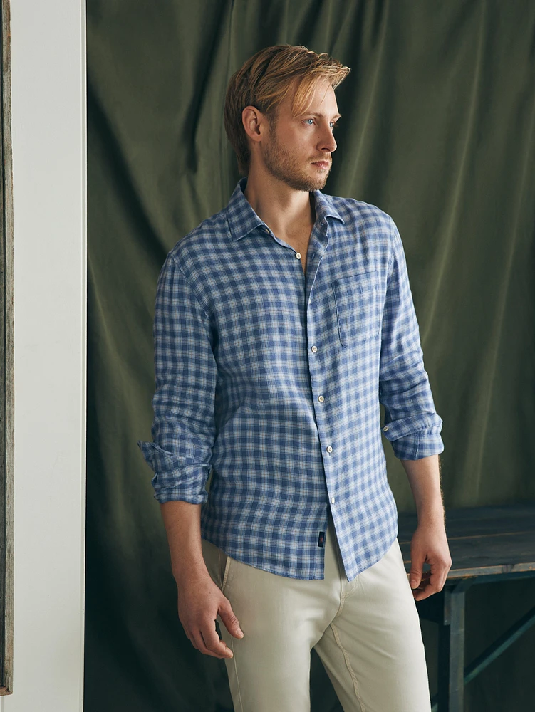 Weekend Blend Shirt - Rockville Blue Plaid