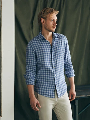 Weekend Blend Shirt - Rockville Blue Plaid