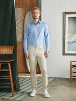 Reserve Knit Shirt - Lake Blue Melange