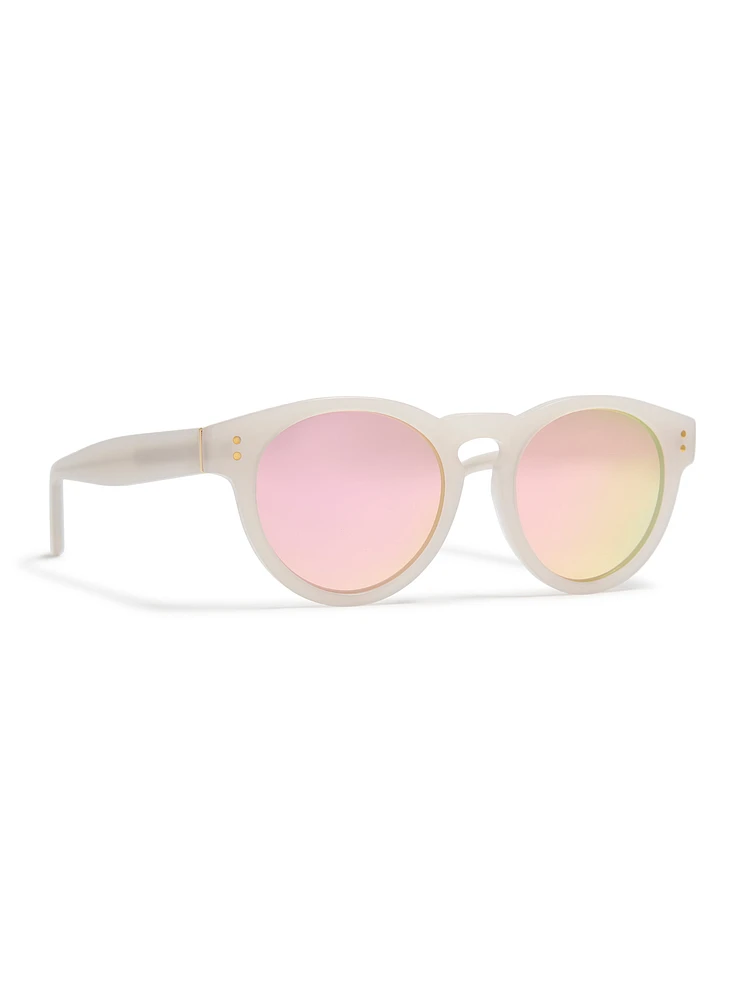 Stinson Sunglasses - Pink Mirror