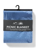 Faherty X Slowtide Quick-Dry Picnic Blanket - Palm Rainbow Ombre