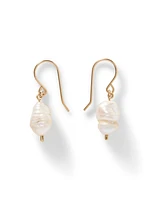 Swell Life Baroque Pearl Earrings - Pearl