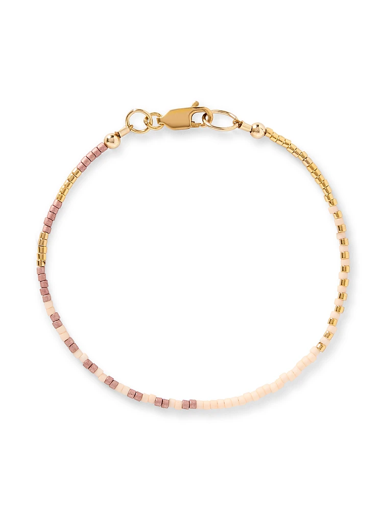 Faherty X Beyond The Sea Seed Bead Bracelet