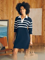 Rugby Jersey Dress - Cape May Stripe