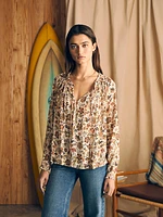 Emery Blouse - Taos Floral