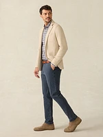 Inlet Knit Blazer - Khaki Fields Melange