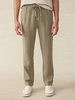 Linen Drawstring Pant