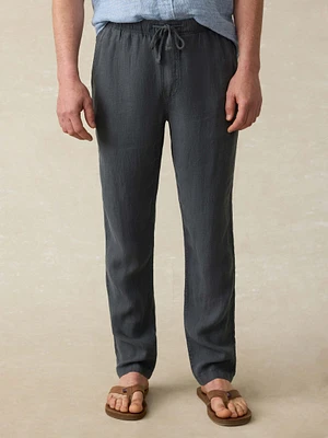 Linen Drawstring Pant