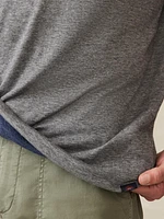 Cloud™ Reversible Crew - Medium Grey Heather Navy