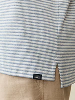 Short-Sleeve Movement™ Polo Shirt - Long Valley Stripe