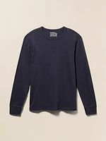 Long-Sleeve Sunwashed Regenerative Cotton Tee