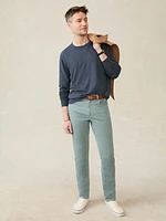 Long-Sleeve Sunwashed Regenerative Cotton Tee