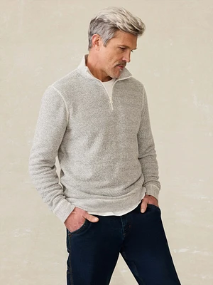 Whitewater Quarter Zip - Grey Shell Loop