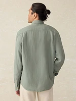 Laguna Linen Shirt - Fairfield Dobby