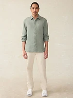 Laguna Linen Shirt - Fairfield Dobby