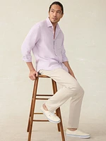 Laguna Linen Shirt - Wisteria
