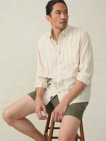 Long-Sleeve Breeze Shirt - Cloud Beach Stripe