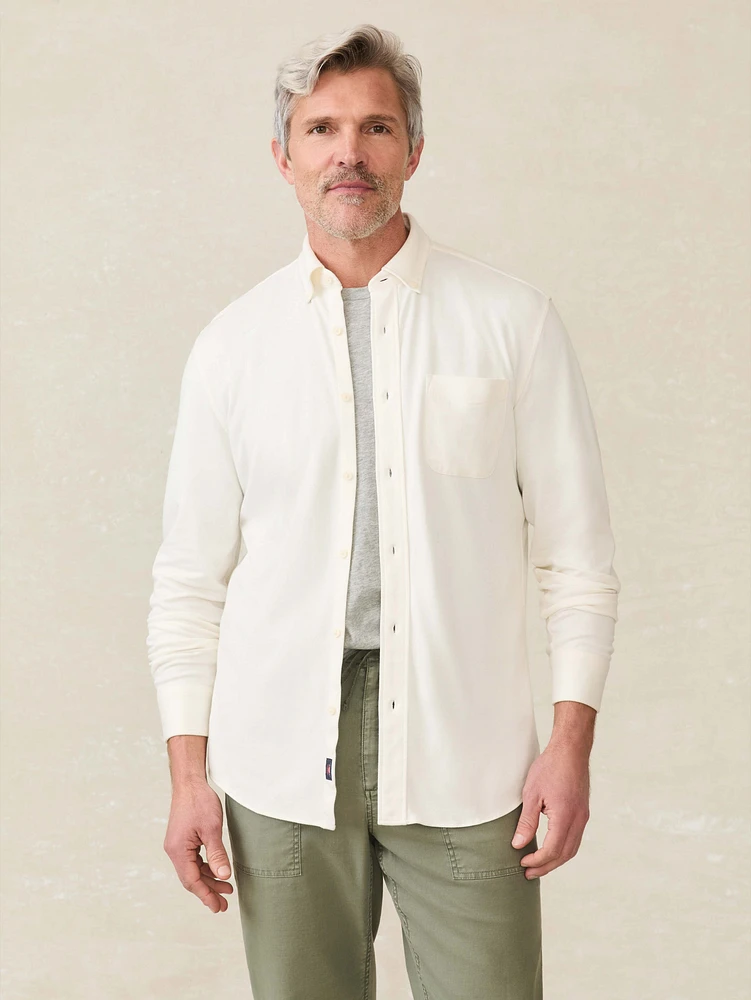 Coastline Knit Shirt - Whitewall