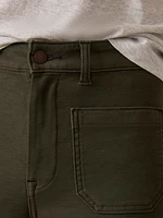 Stretch Terry Patch Pocket Pant