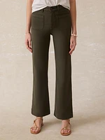 Stretch Terry Patch Pocket Pant