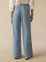 Laidback Gauze Pant - Light Indigo Wash