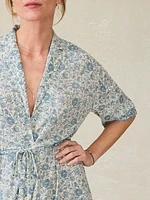 Island Dress - Blue Water Floral