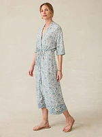 Island Dress - Blue Water Floral