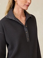 Après Waffle Henley - Washed Black