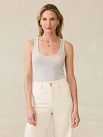 Featherweight Freestyle Tank - Light Grey Heather