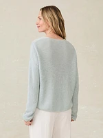 Miramar Linen V-Neck Sweater