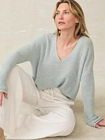 Miramar Linen V-Neck Sweater