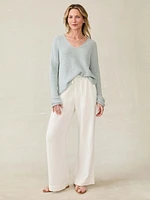 Miramar Linen V-Neck Sweater